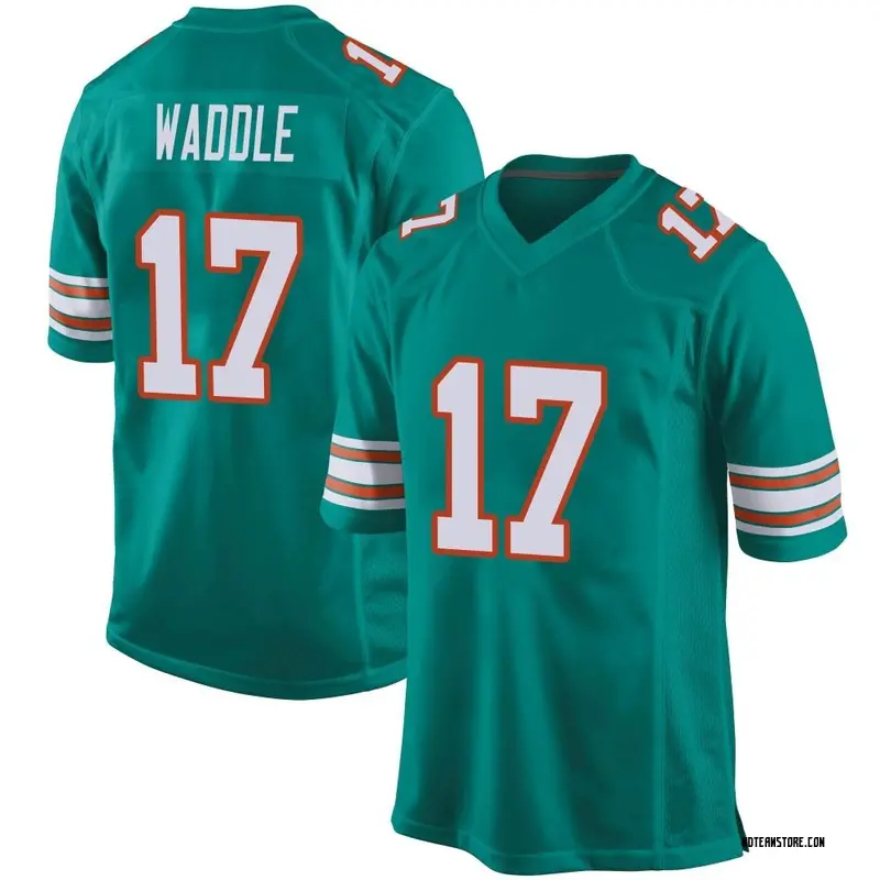 jaylen waddle in dolphins jersey