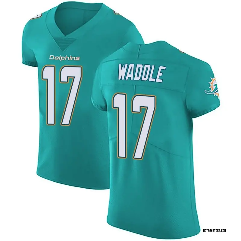 Jaylen Waddle Miami Dolphins Nike Game Player Jersey - Aqua