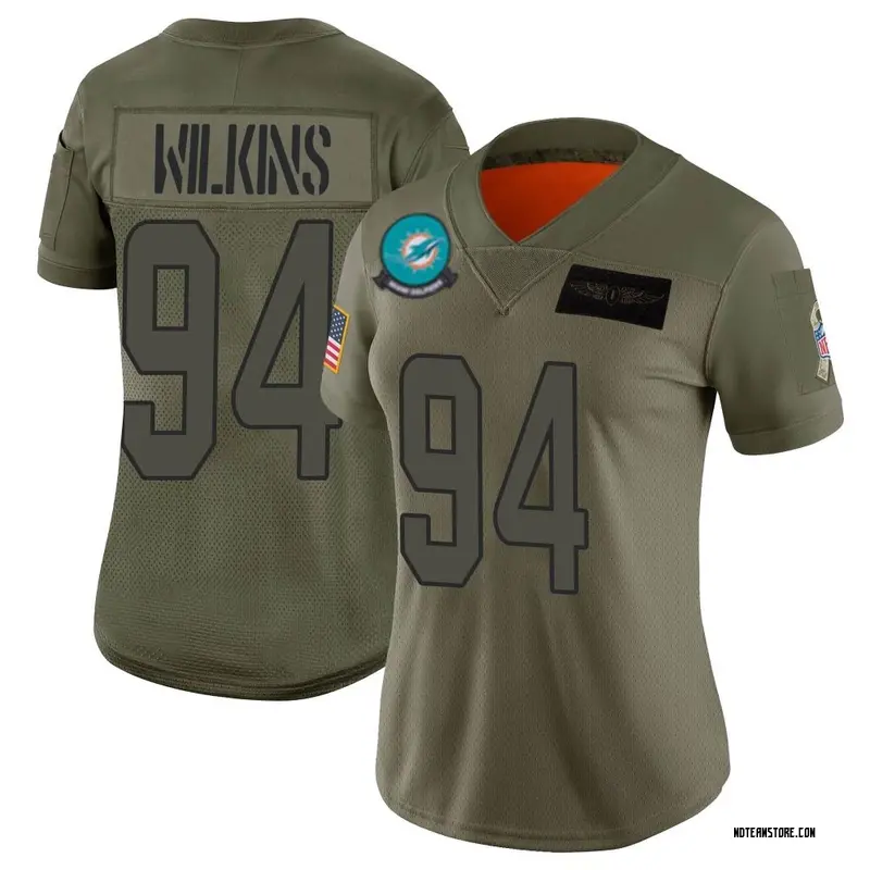 Miami Dolphins Christian Wilkins Camo 2019 Salute To Service