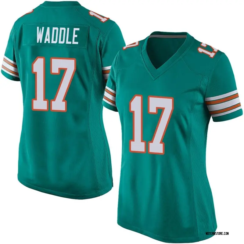 jaylen waddle in dolphins jersey