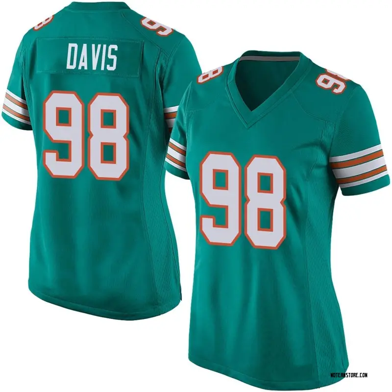 Miami Dolphins Raekwon Davis Black City Edition Vapor Limited 3D Jersey